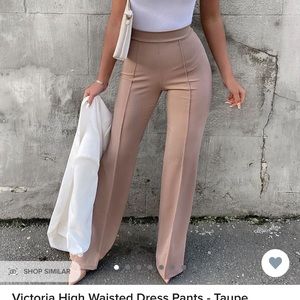 High Waisted Dress Pants - FASHION NOVA
